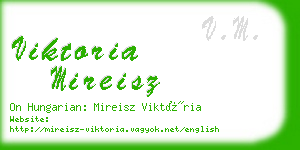 viktoria mireisz business card